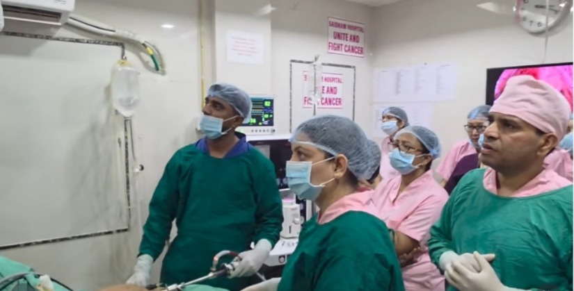 Dr. Riya shines having Hands-On Gynaec Endoscopy Training